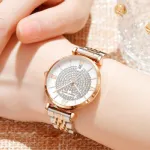 Trsoye Women's Two-Tone Chain Watch