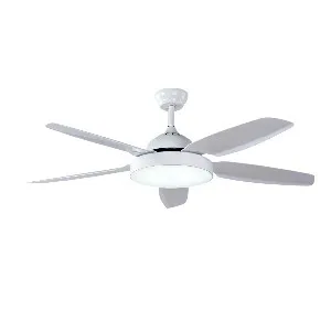 Yamada 52" White underlight Remote Ceiling fan Y-516