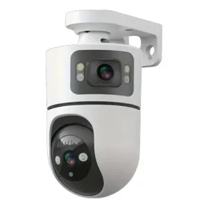 Smart v-380, Q9 home wi-fi color camera 2 lens 3 view , application 1080p endor wireless camera