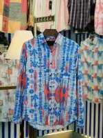 Men's Popcorn Cotton Full Sleeve Shirt, Slim Fit, 6 Colours