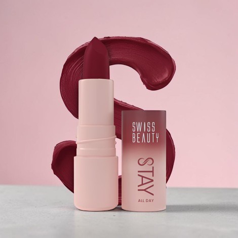Swiss Beauty Stay All Day Lipstck - 09 Quirky (China)