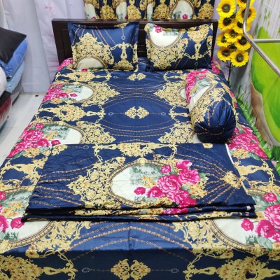 Pure Cotton Twill AC Katha and Bed Sheet Combo for AC Rooms