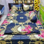 Pure Cotton Twill AC Katha and Bed Sheet Combo for AC Rooms