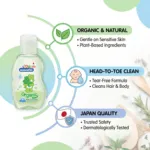 Kodomo Baby Organic Head To Toe 100ml (Thailand)