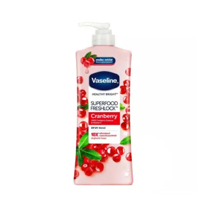 Vaseline Superfood Freshlock Cranberry Body Lotion 300ml (Thailand)