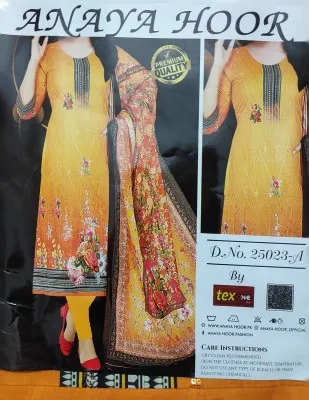 ANAYA HOOR Rigging Digital printed cotton  3 Piece