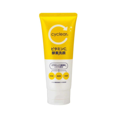 Cyclear Vitamin C Enzyme Facial Wash 130g (Japan)