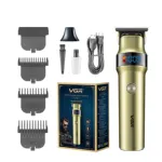 VGR V-991 Trimmer with 5W USB Smart Digital Display