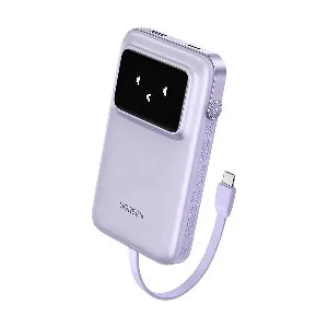 Ugreen PB511 (35604B) Single Cable 10000mAh Purple 30W Power Bank with Digital Display
