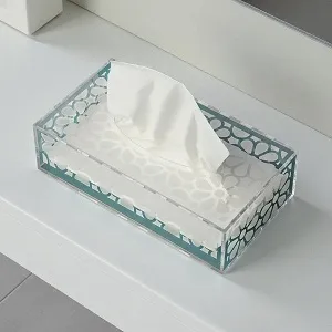 Transparent Acrylic Tissue Box Holder