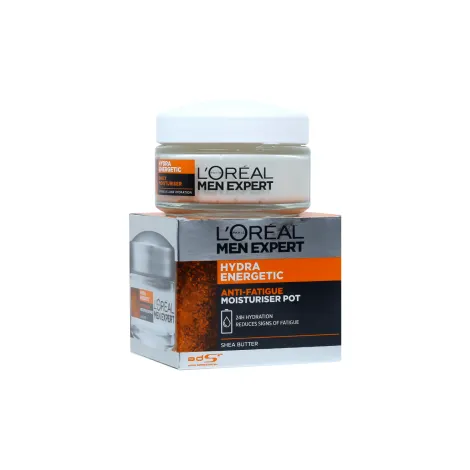LOreal Men Expert Hydra Energetic Anti Fatigue Moisturiser Pot 50ml (Germany)