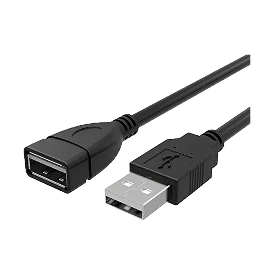 Yuanxin YUX-007 USB Male to Female Extension Cable 3 Meter Black