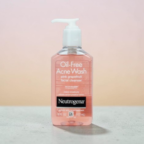 Neutrogena Oil-Free Pink Grapefruit Facial Cleanser 177ml (Canada)