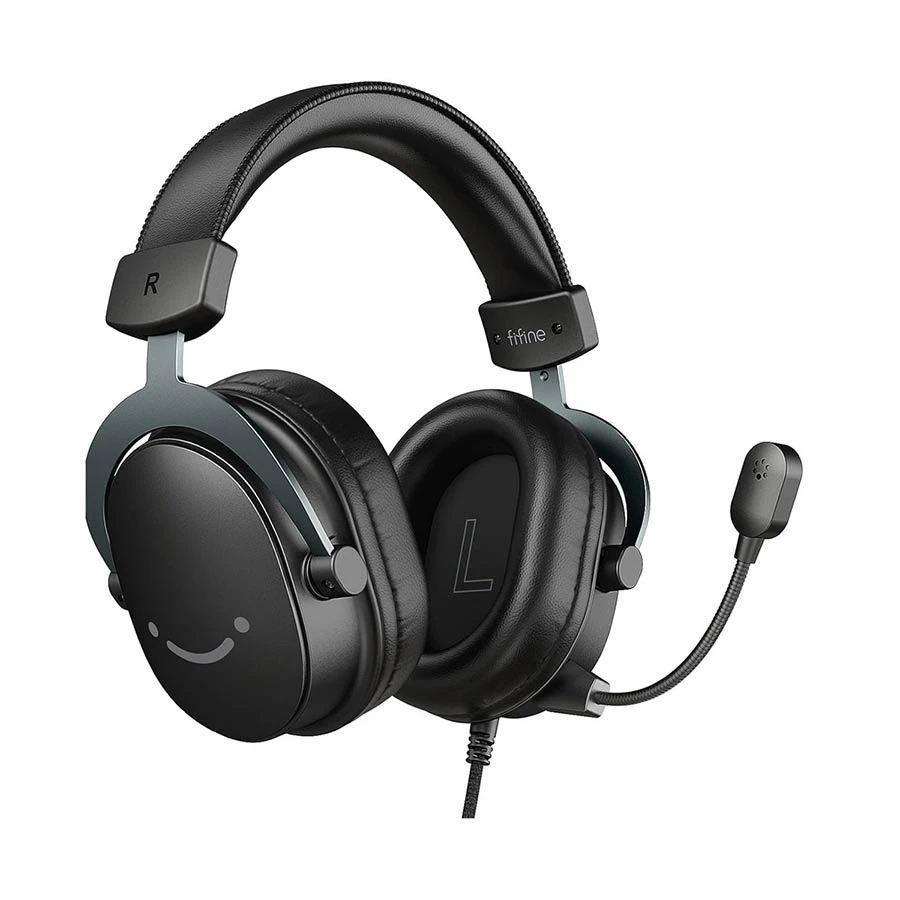 FIFINE AmpliGame H9 Wired Black Over-Ear Gaming Headphone