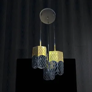 Qulik Modern Aurelia Drop 3 Color Hanging Lights (QL-N3420-3)