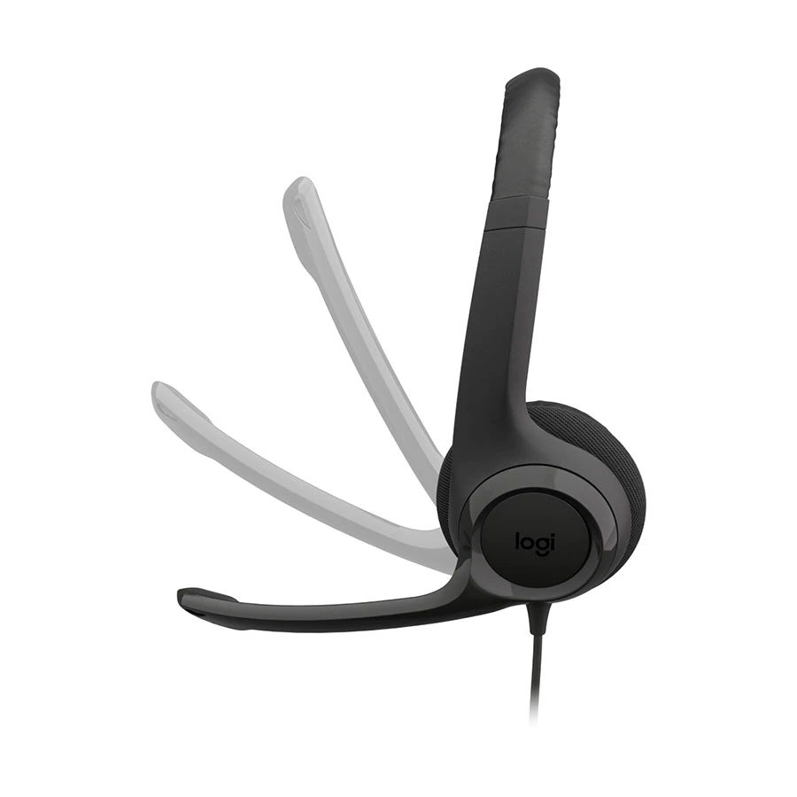 Logitech H390 USB-C Computer Headset Black