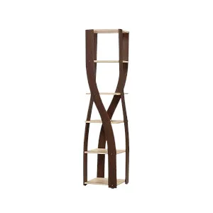 Regal Marina Laminated Board High Corner Showcase Antique