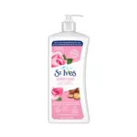 ST.Ives Rose & Argan Oil Smoothing Body Lotion 621ml (USA)