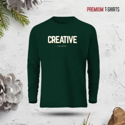 Premium calligraphy Full Sleeve T-Shirt  for men