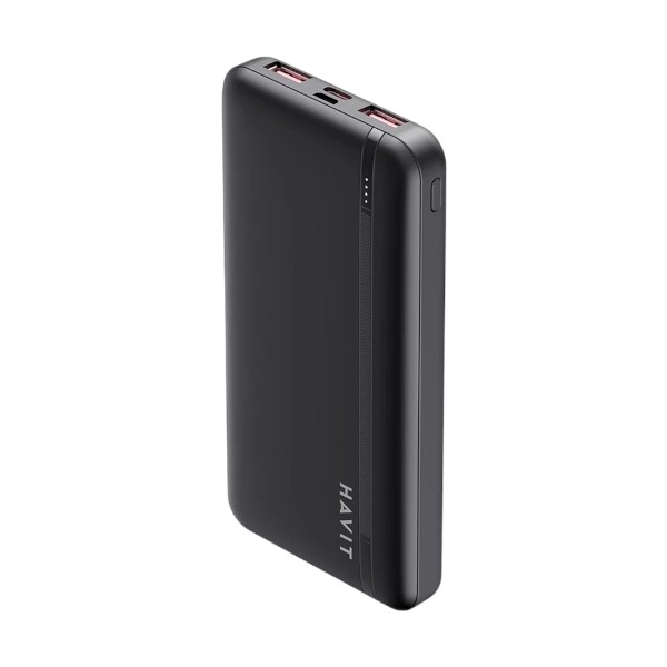 Havit PB90 10000mAh Black 22.5W Power Bank with LED Indicator