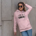 WinterWhisper Ladies Hoodie ( Pink )