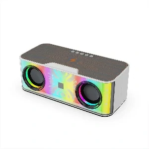 Portable HM-A9 Mecha Bluetooth Speaker With Wireless Charging