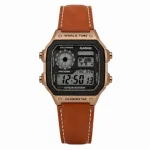 Casio Illuminator Leather Strap Premium Watch