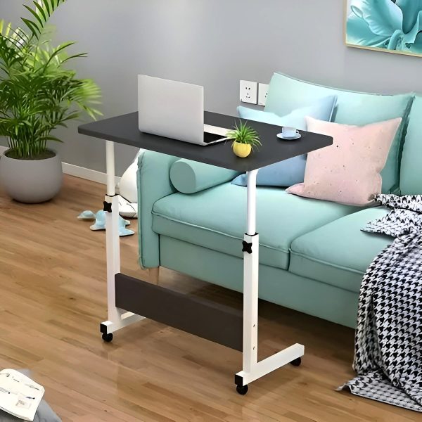 Adjustable and moveable table
