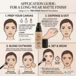 Technic Pro Finish Matte Fix Foundation 30ml - Beige (China)