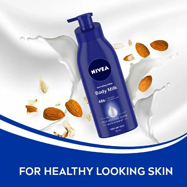 Nivea Body Milk Nourishing Lotion 400ml (Very Dry Skin) (400ml)