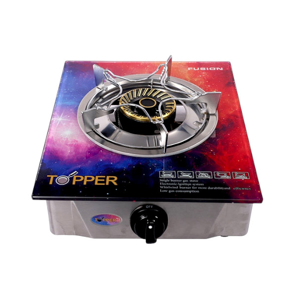 TOPPER Fusion Single Glass Auto Stove LPG