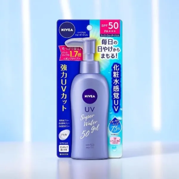 Nivea UV Super Water Gel SPF50  140g (Japan)