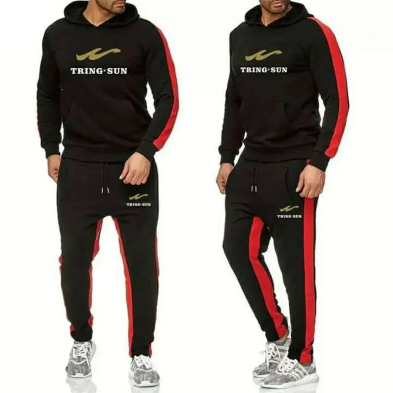 CVC Cotton Hoodie Jacket and Trouser Set, 300 GSM, 6 Colours