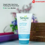Simple Daily Skin Detox Purifying Gel Wash 150ml (Poland)