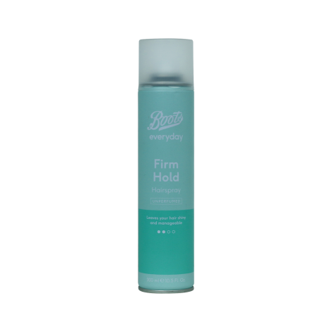 Boots Everyday Firm Hold Hairspray Unperfumed 300 ml (UK)