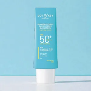 Dot & Key Blueberry Hydrate Barrier Repair Sunscreen Spf 50+ Pa++ 80gm (India)