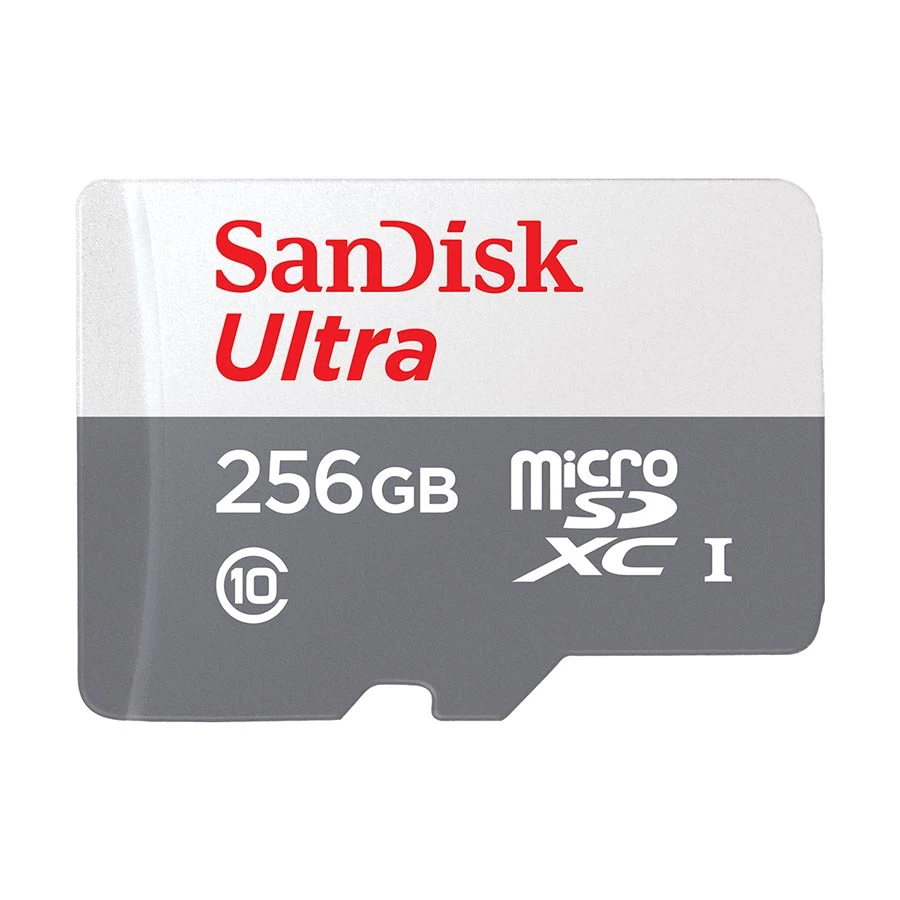 SanDisk Ultra 256GB MicroSDXC UHS-I Class 10 Memory Card