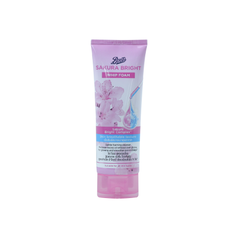 Boots Sakura Bright Whip Foam 100ml (Thailand)