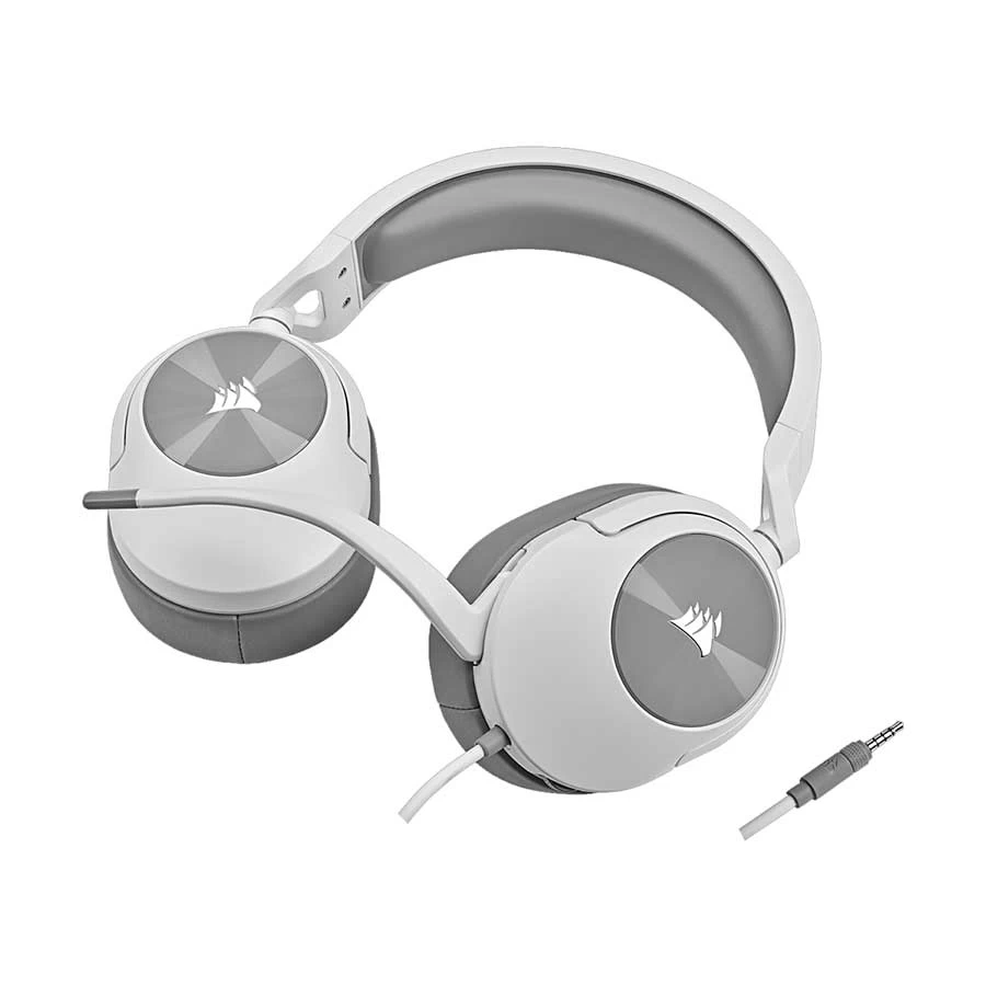 Corsair HS55 Stereo Wired White Gaming Headset