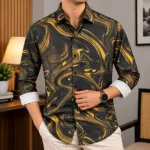 China Dubi Cotton Men's Shirt