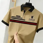 Men's Knit-Dyed PK Cotton Polo Shirt, Half Sleeve, 210 GSM