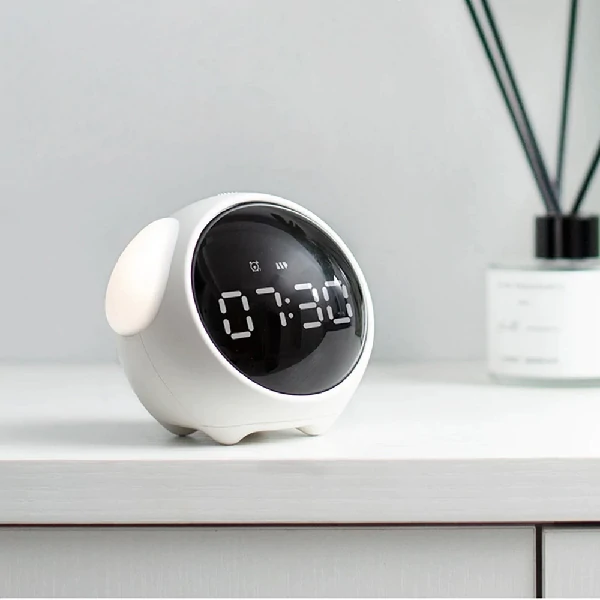 Xiaomi Cute Expression Alarm Clock with Light