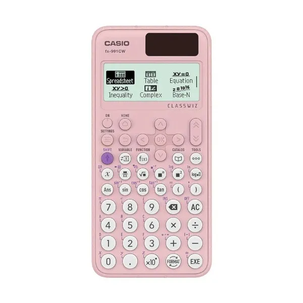 Casio FX-991CW-PK 12 Digit (10 & 2) Non Programmable Scientific Calculator