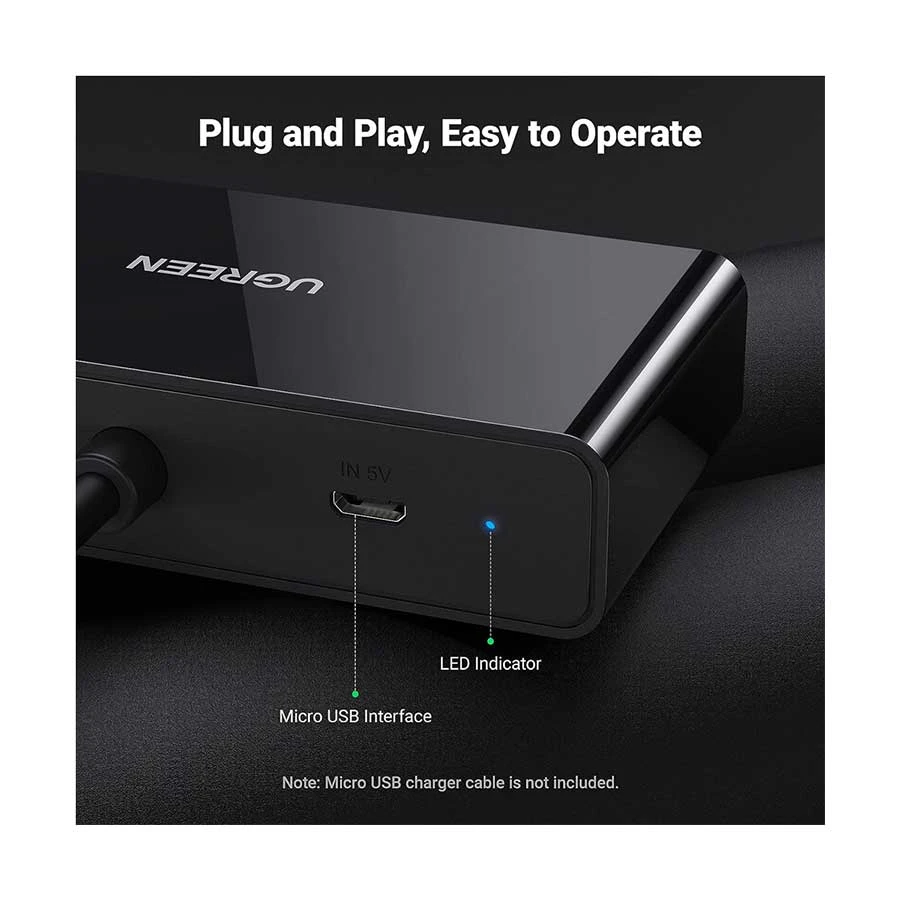 UGREEN 40254 20918 VGA Male to Dual Female Splitter, 1 In 2 Out