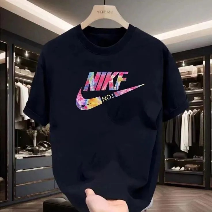 Men's and Women's Drop Shoulder Tee, 200-220 GSM Single Jersey Cotton