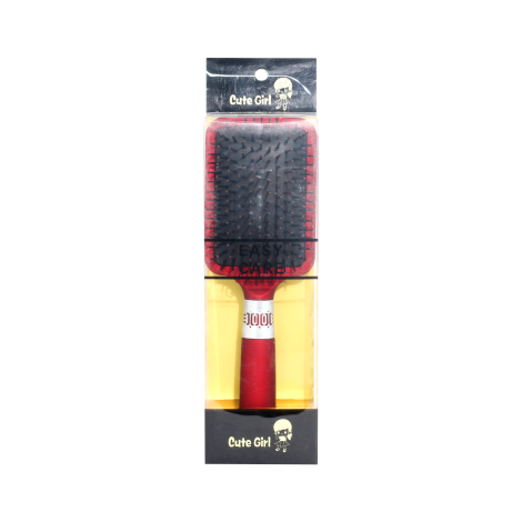Cute Girl Luxury Hair Brush - Red (China)