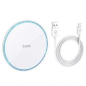 Hoco CW6 Pro 15W Wireless Charger (White)