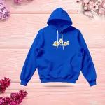 Premium Comfortable Stylish (Sunflower--blue) Ladies winter hoodie