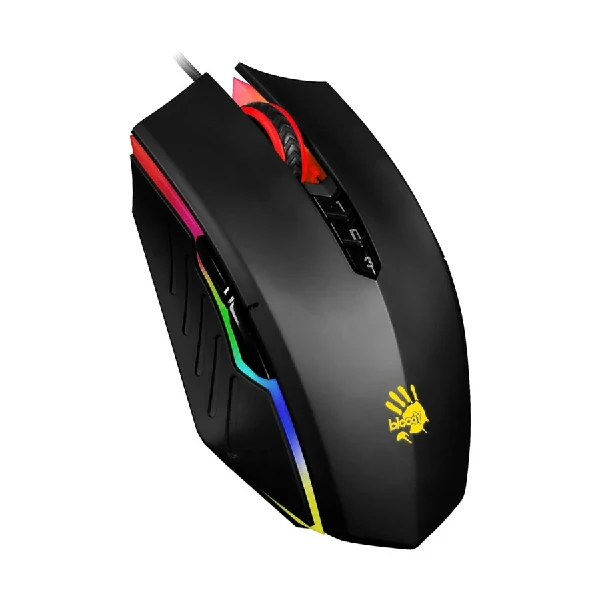 A4TECH Bloody A70 Light Strike Matte Black RGB Gaming Mouse