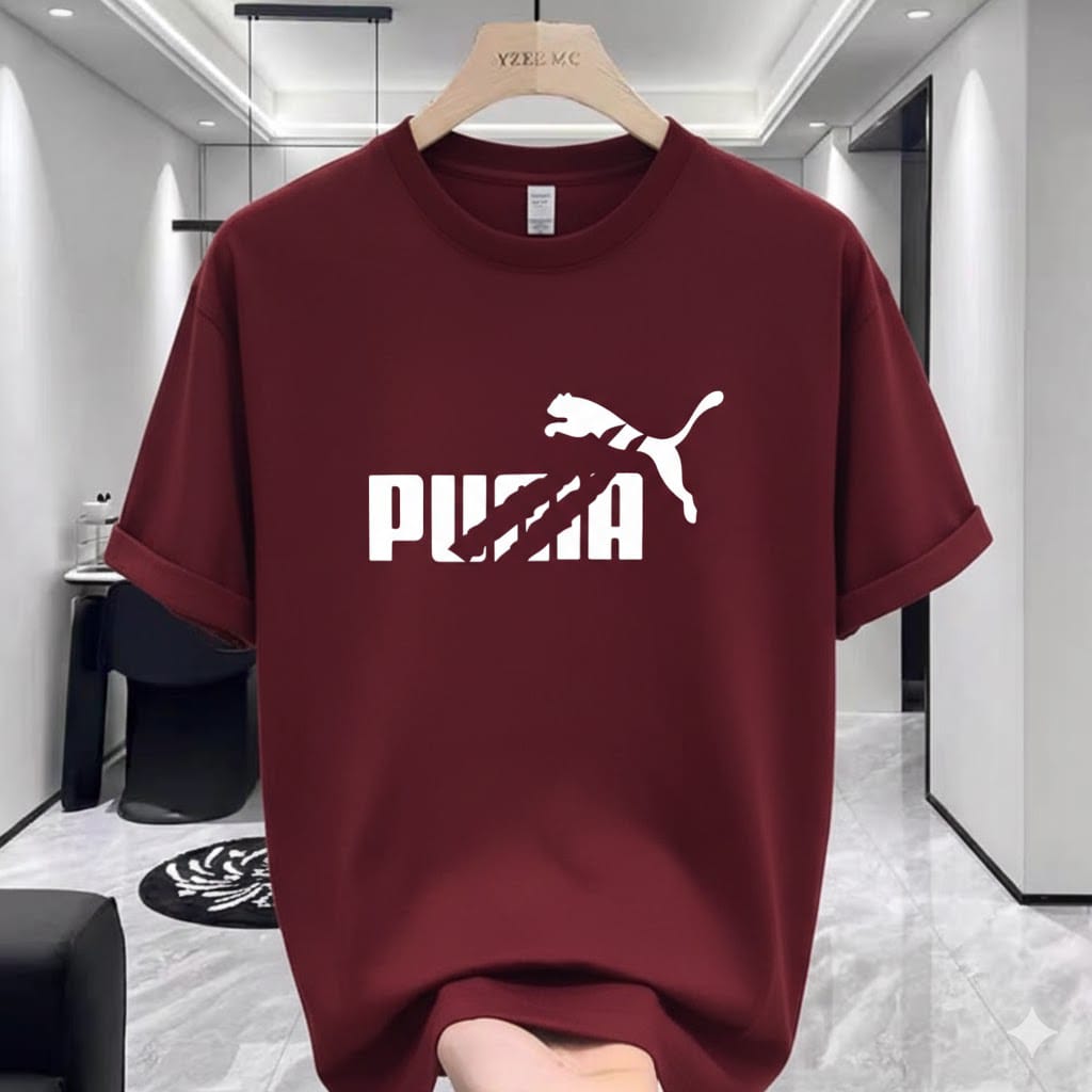 Men's Drop Shoulder T-Shirt, Cotton Spandex Mix, 220 GSM DTF Print